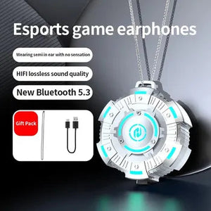 X35 Gaming RGB Lights Wireless Bluetooth Earphone Headphones Outdoor Sport Headset 5.3 With Charging Bin Display Touch Control Earbuds for Music