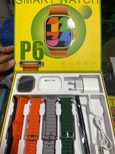 P6 8 in 1 smart watch